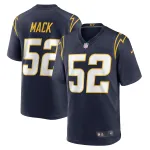Men's Los Angeles Chargers Khalil Mack Navy Alternate Game Jersey