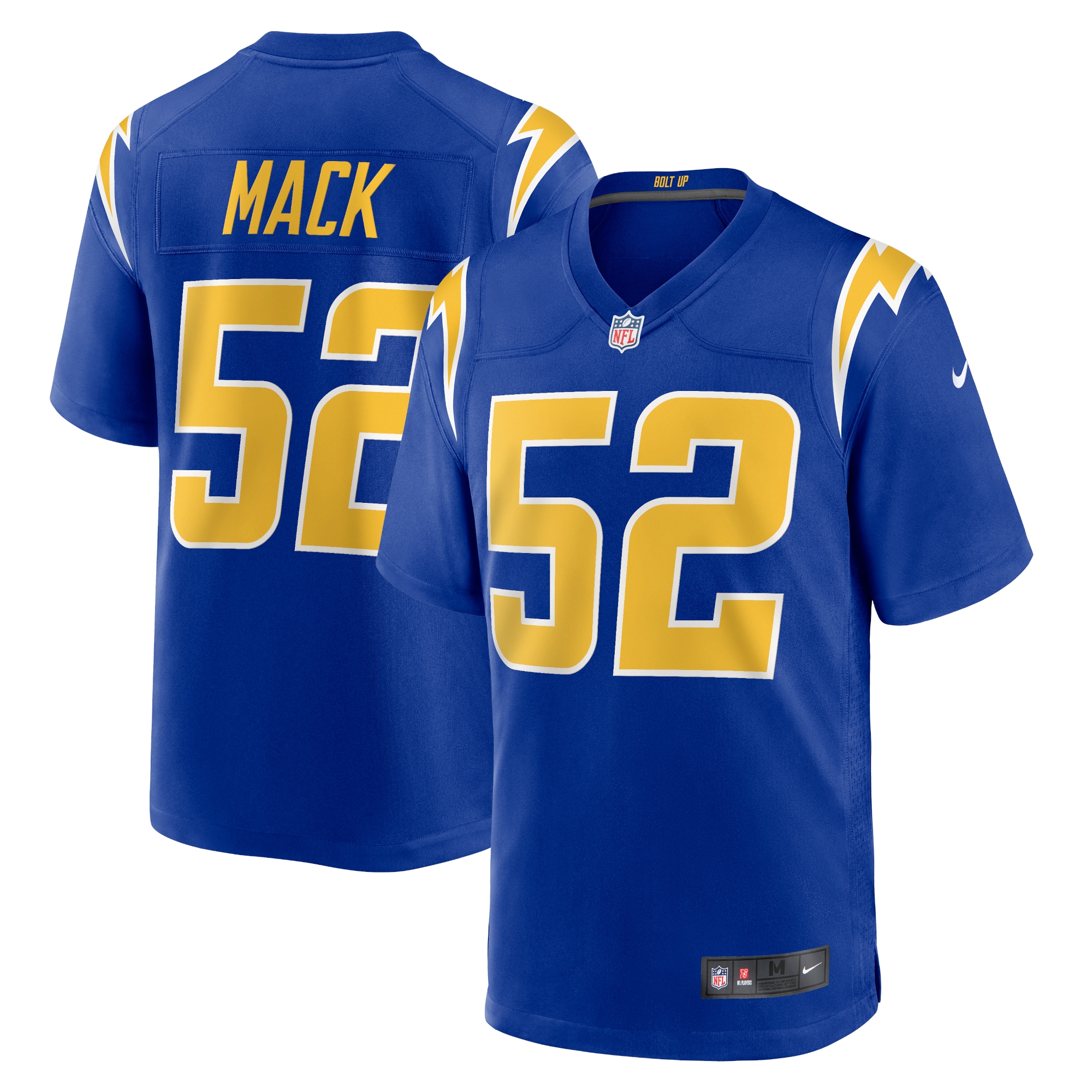 Men's Los Angeles Chargers Khalil Mack Royal Alternate Game Jersey