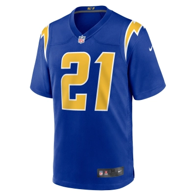 Men's Los Angeles Chargers LaDainian Tomlinson Royal Retired Player Alternate Game Jersey 02