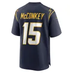 Men's Los Angeles Chargers Ladd McConkey Navy Alternate Game Jersey