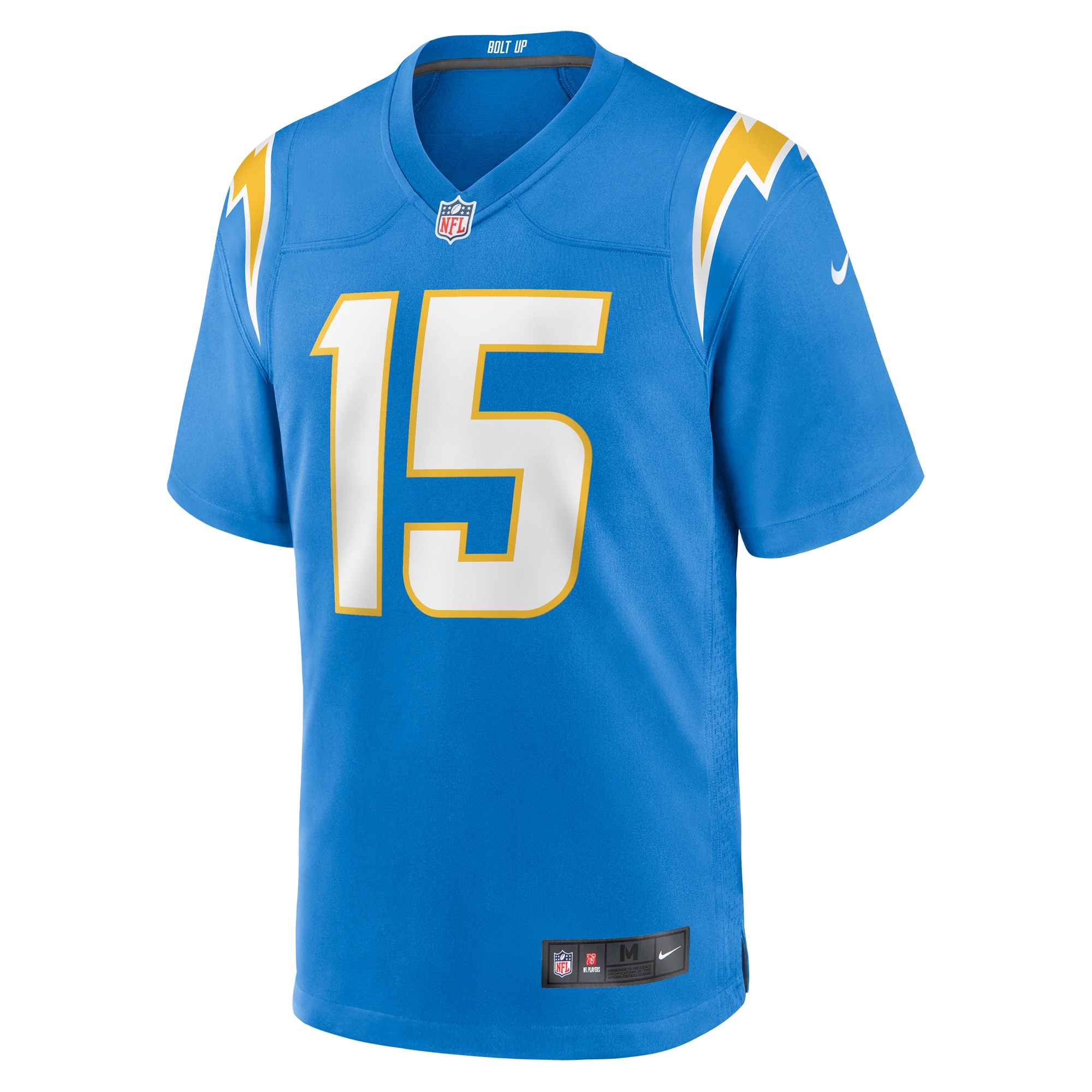 Men's Los Angeles Chargers Ladd McConkey Powder Blue 2024 NFL Draft Player Game Jersey