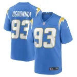 Men's Los Angeles Chargers Otito Ogbonnia Powder Blue Game Player Jersey