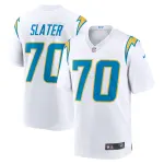 Men's Los Angeles Chargers Rashawn Slater White Game Jersey