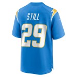 Men's Los Angeles Chargers Tarheeb Still Powder Blue Team Game Jersey