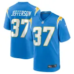 Men's Los Angeles Chargers Tony Jefferson Powder Blue Team Game Jersey