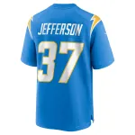 Men's Los Angeles Chargers Tony Jefferson Powder Blue Team Game Jersey