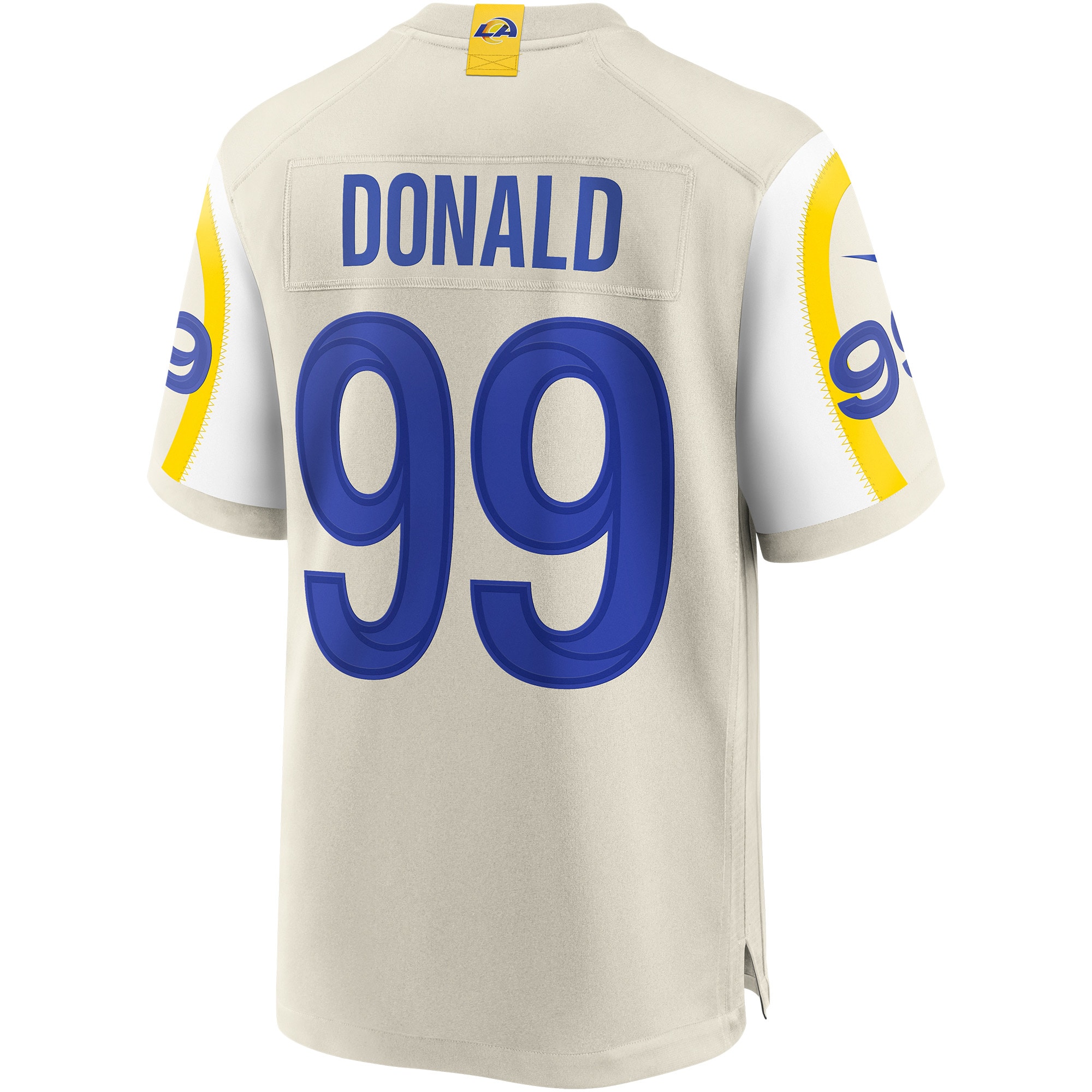 Men's Los Angeles Rams Aaron Donald Bone Player Game Jersey