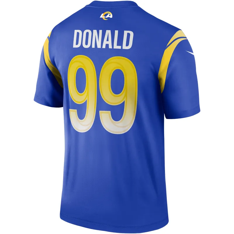 Men's Los Angeles Rams Aaron Donald Royal Legend Jersey