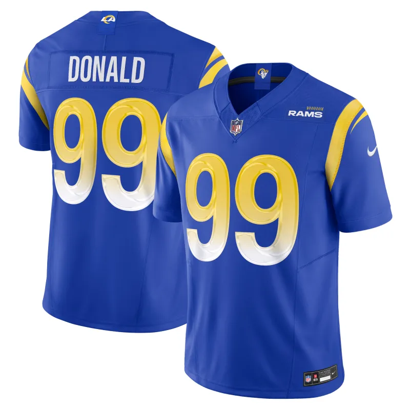 Men's Los Angeles Rams Aaron Donald Royal Vapor F.U.S.E. Limited Jersey