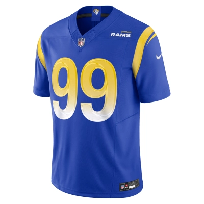 Men's Los Angeles Rams Aaron Donald Royal Vapor F.U.S.E. Limited Jersey 02