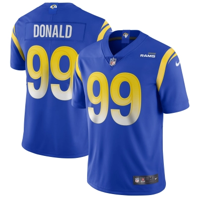 Men's Los Angeles Rams Aaron Donald Royal Vapor Limited Jersey 01