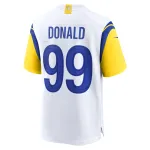 Men's Los Angeles Rams Aaron Donald White Alternate Game Jersey