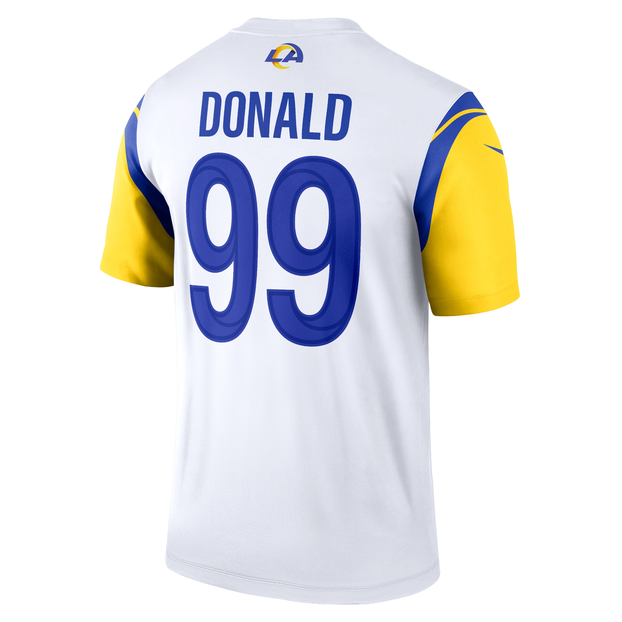 Men's Los Angeles Rams Aaron Donald White Legend Jersey