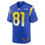 Men's Los Angeles Rams Austin Trammell Royal Game Player Jersey