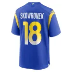 Men's Los Angeles Rams Ben Skowronek Royal Game Jersey