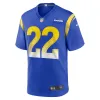 Men's Los Angeles Rams Blake Corum Royal 2024 NFL Draft Game Player Jersey