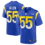 Men's Los Angeles Rams Brian Allen Royal Game Jersey