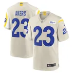Men's Los Angeles Rams Cam Akers Bone Game Jersey