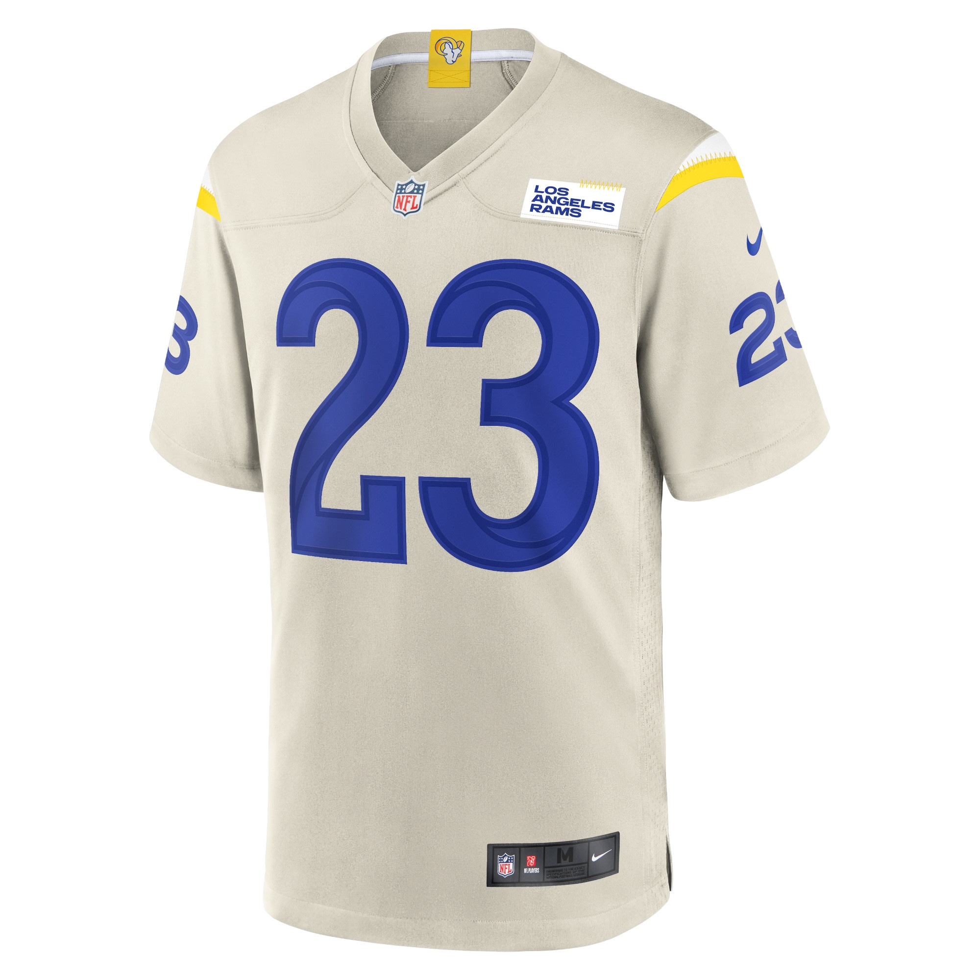 Men's Los Angeles Rams Cam Akers Bone Game Jersey