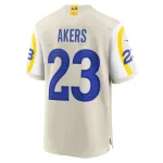 Men's Los Angeles Rams Cam Akers Bone Game Jersey