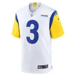 Men's Los Angeles Rams Cam Akers White Game Jersey