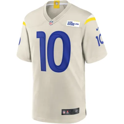 Men's Los Angeles Rams Cooper Kupp Bone Game Jersey 02