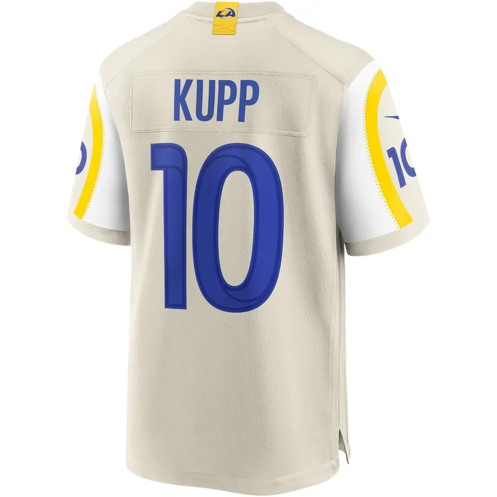 Men's Los Angeles Rams Cooper Kupp Bone Player Game Jersey