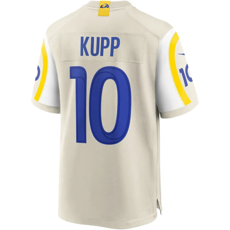 Men's Los Angeles Rams Cooper Kupp Bone Player Game Jersey