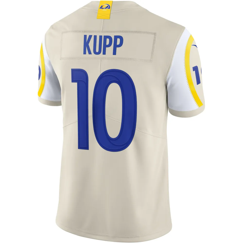 Men's Los Angeles Rams Cooper Kupp Bone Vapor Limited Jersey