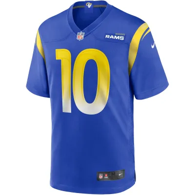 Men's Los Angeles Rams Cooper Kupp Royal Game Player Jersey 02
