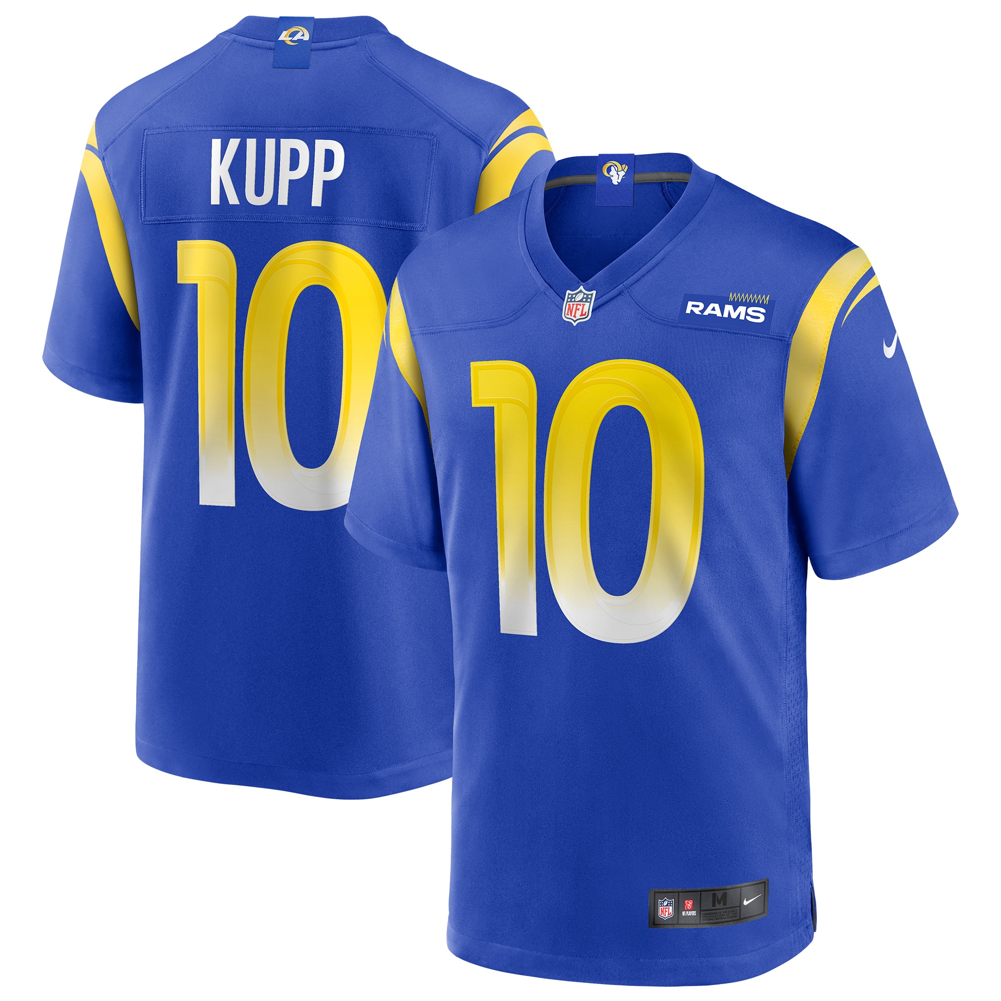 Men's Los Angeles Rams Cooper Kupp Royal Player Game Jersey