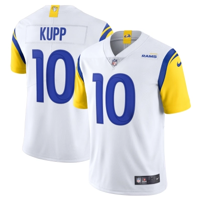 Men's Los Angeles Rams Cooper Kupp White Alternate Vapor Limited Jersey 01