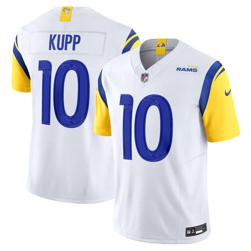 Men's Los Angeles Rams Cooper Kupp White Vapor F.U.S.E. Limited Jersey