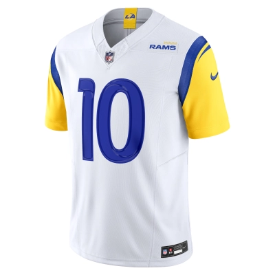 Men's Los Angeles Rams Cooper Kupp White Vapor F.U.S.E. Limited Jersey 02