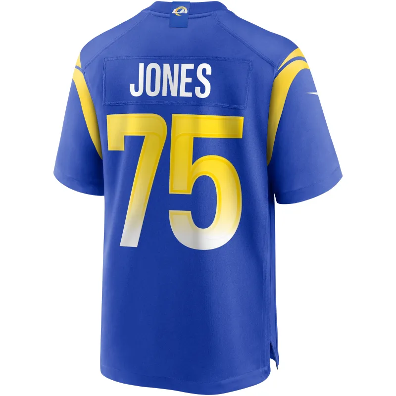 Men's Los Angeles Rams Deacon Jones Royal Game Retired Player Jersey
