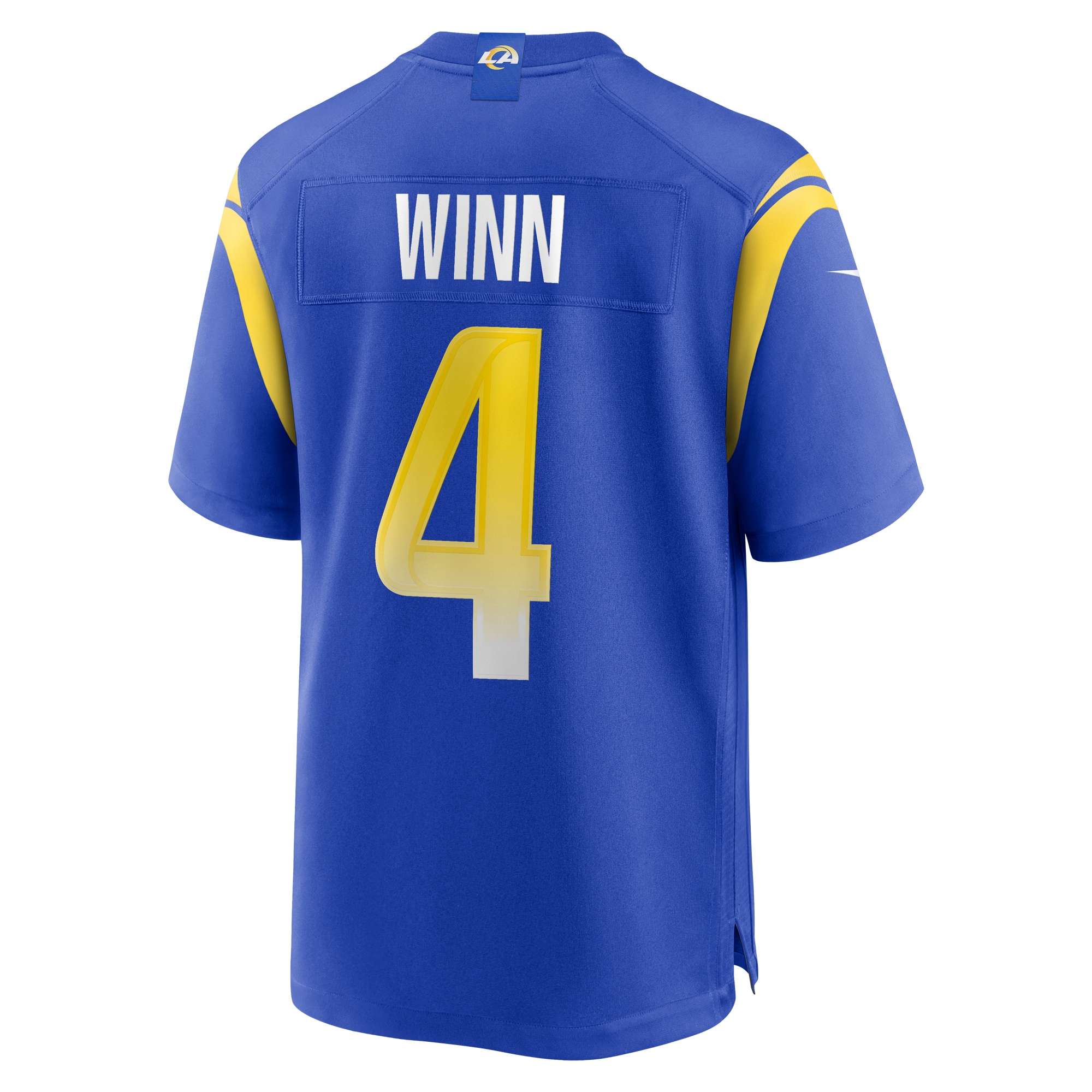Men's Los Angeles Rams Dresser Winn  Royal Team Game Jersey