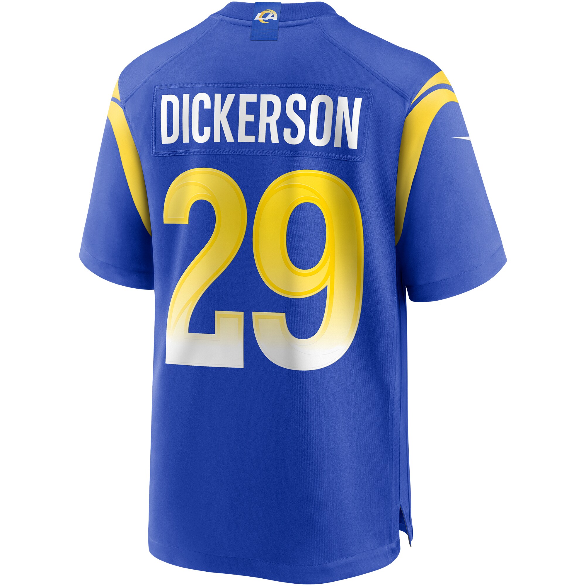 Men's Los Angeles Rams Eric Dickerson Royal Game Retired Player Jersey