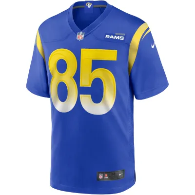 Men's Los Angeles Rams Jack Youngblood Royal Game Retired Player Jersey 02