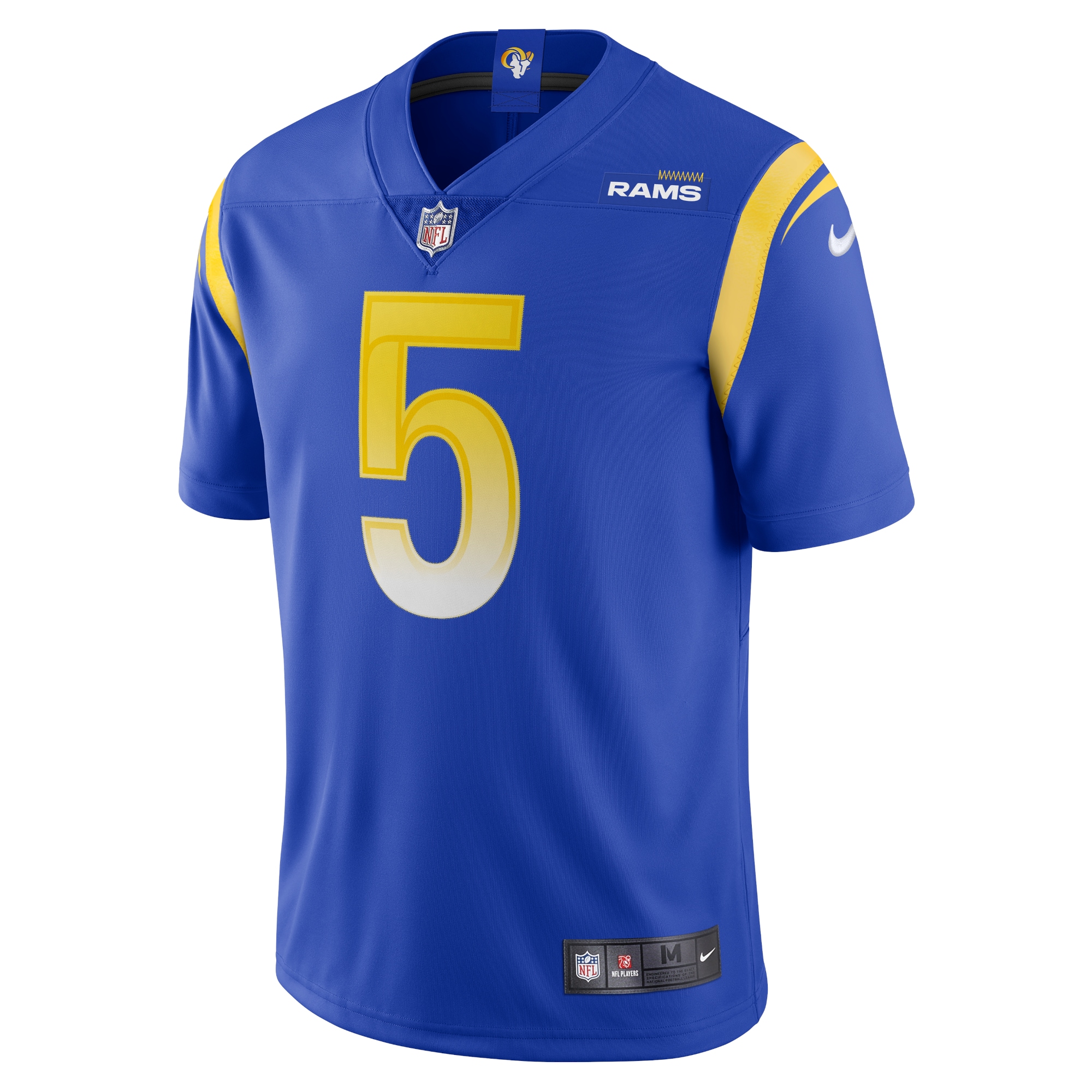Men's Los Angeles Rams Jalen Ramsey Royal Team Vapor Limited Jersey
