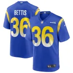 Men's Los Angeles Rams Jerome Bettis Royal Game Retired Player Jersey