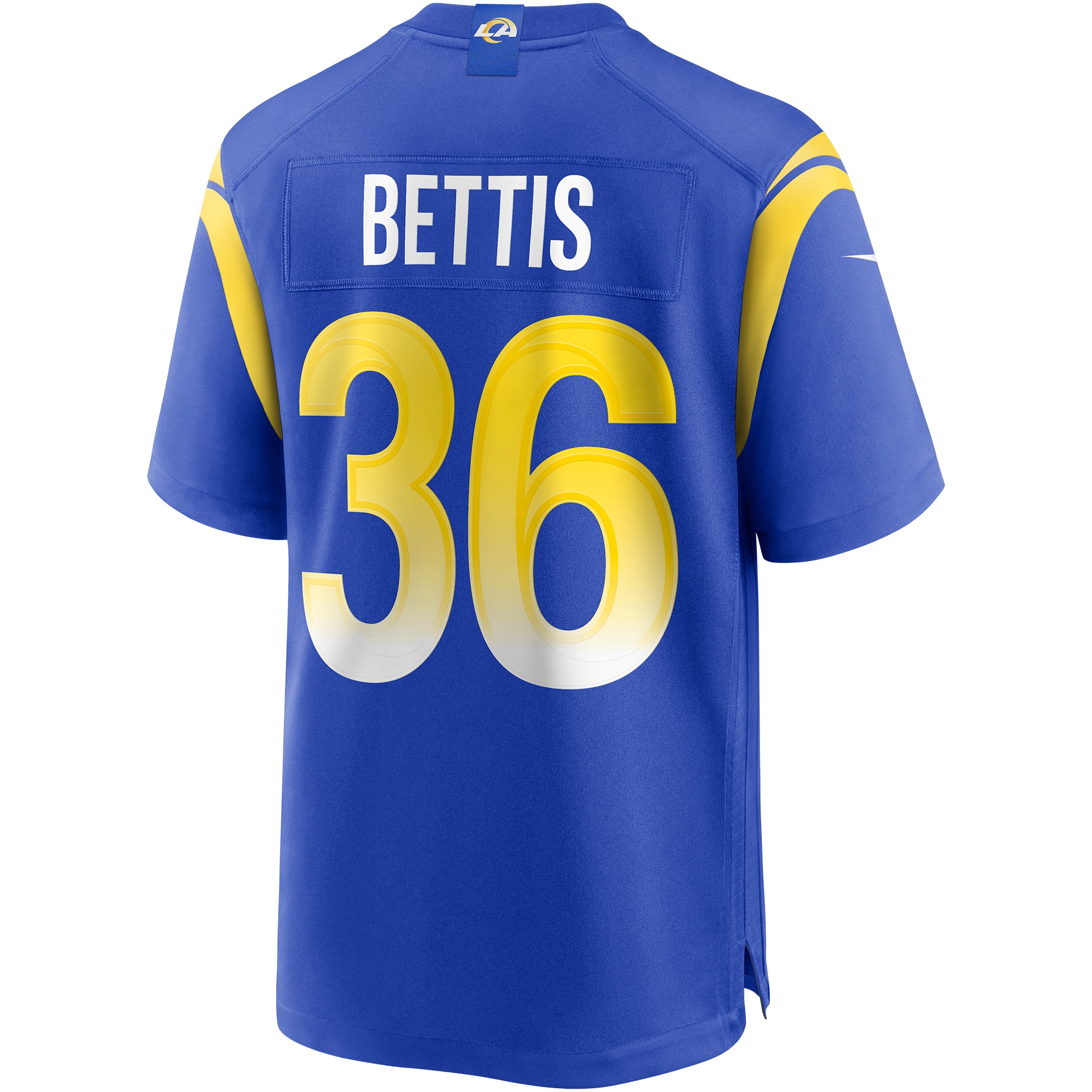 Men's Los Angeles Rams Jerome Bettis Royal Game Retired Player Jersey