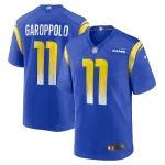 Men's Los Angeles Rams Jimmy Garoppolo  Royal Game Jersey