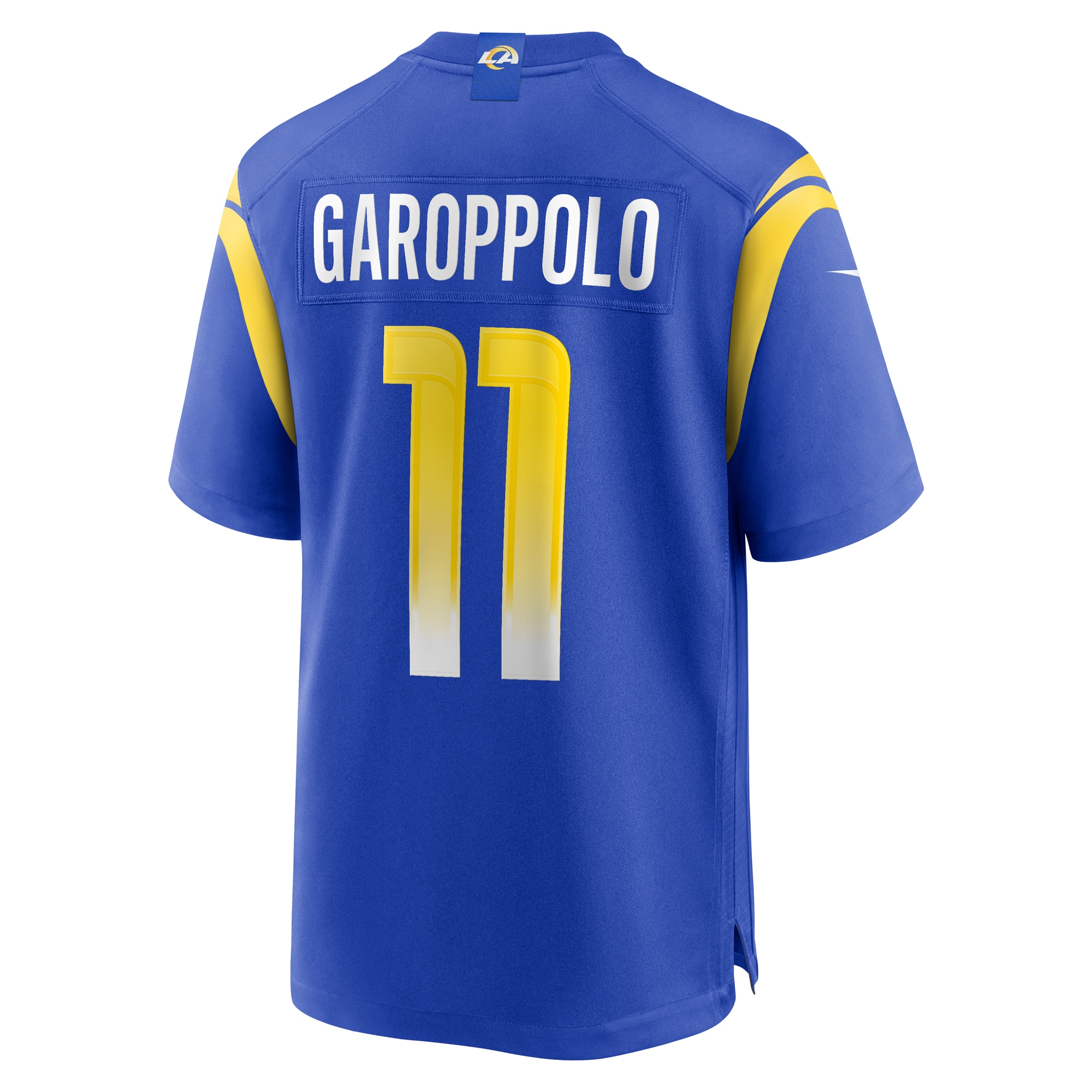 Men's Los Angeles Rams Jimmy Garoppolo  Royal Game Jersey