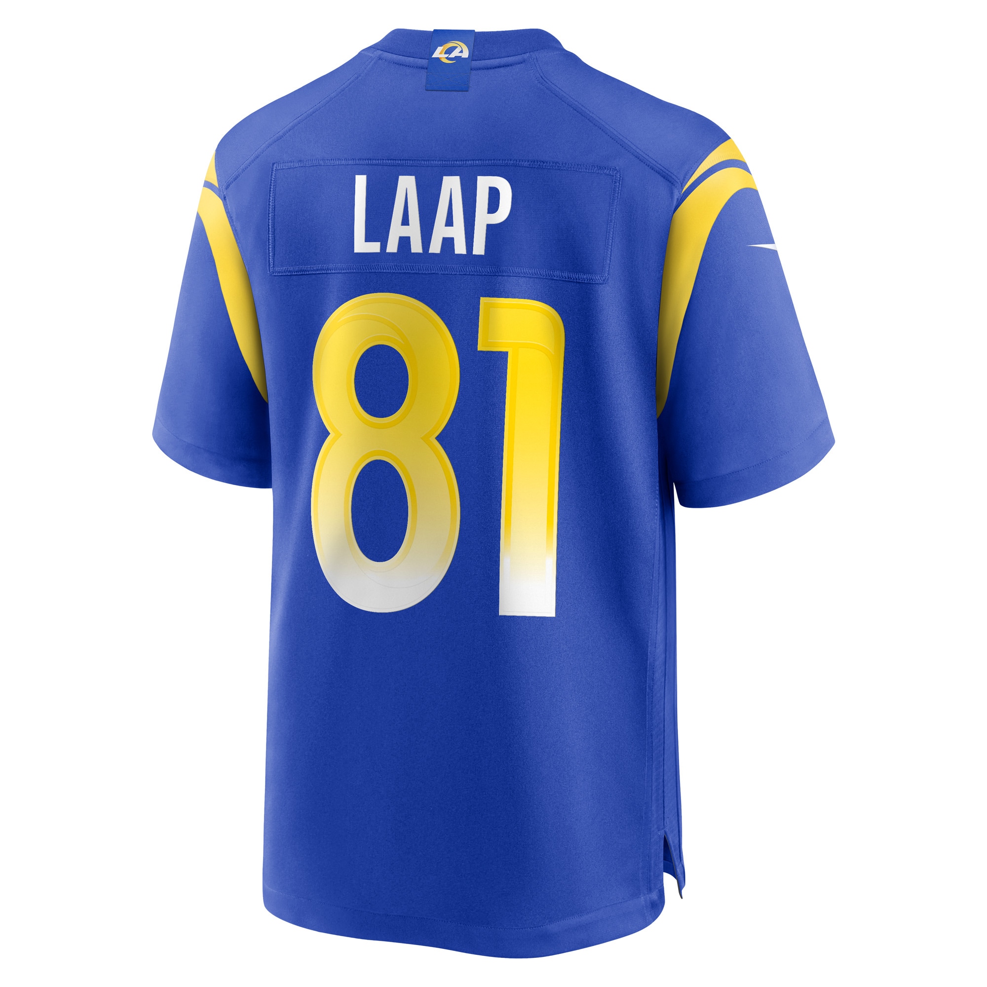 Men's Los Angeles Rams JJ Laap  Royal Game Jersey