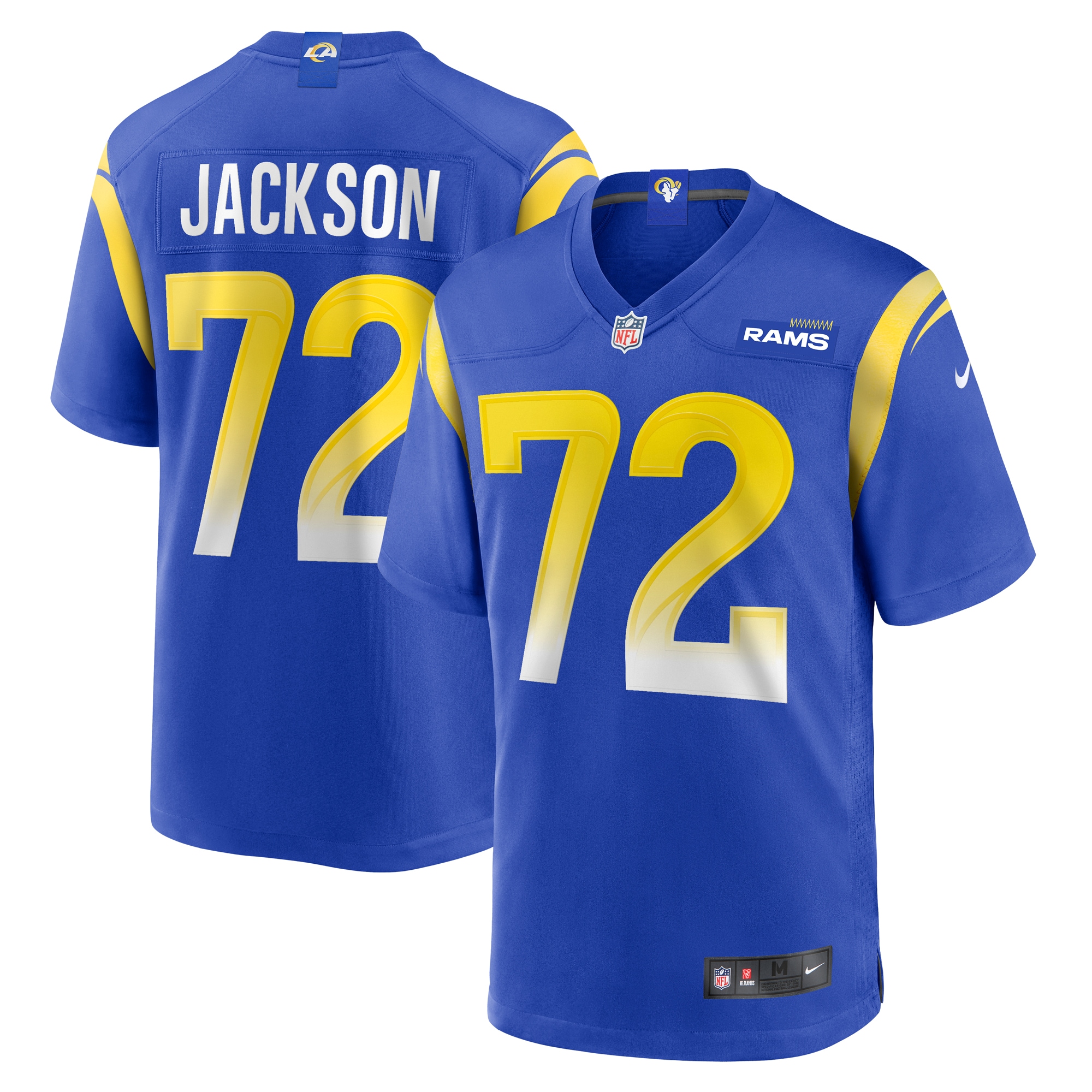 Men's Los Angeles Rams Jonah Jackson  Royal Game Jersey
