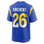 Men's Los Angeles Rams Kamren Kinchens  Royal Team Game Jersey