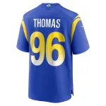 Men's Los Angeles Rams Keir Thomas Royal Game Player Jersey