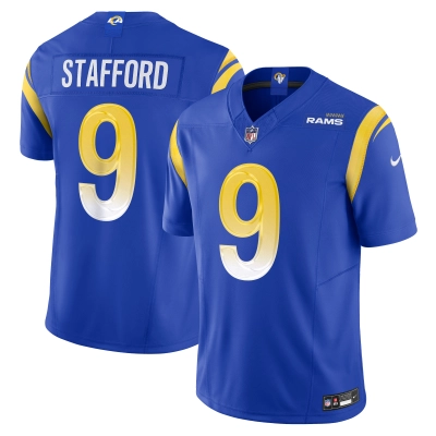 Men's Los Angeles Rams Matthew Stafford Royal Vapor F.U.S.E. Limited Jersey 01