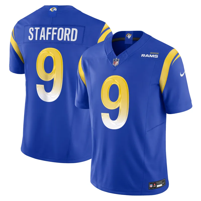 Men's Los Angeles Rams Matthew Stafford Royal Vapor F.U.S.E. Limited Jersey