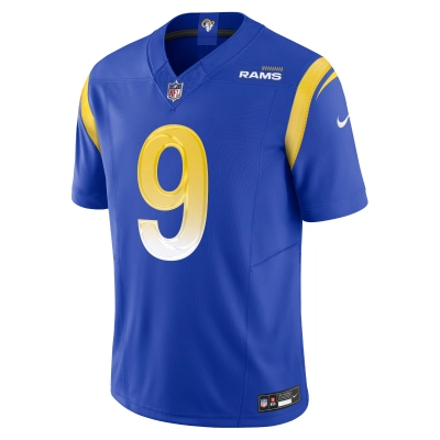 Men's Los Angeles Rams Matthew Stafford Royal Vapor F.U.S.E. Limited Jersey 02
